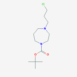 Tert-butyl 4-(3-chloropropyl)-1,4-diazepane-1-carboxylate