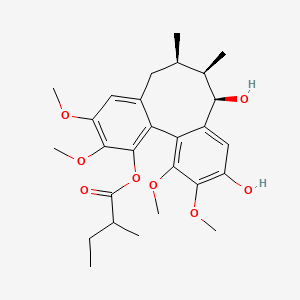 molecular formula C27H36O8 B15279133 KadsuralignanL 