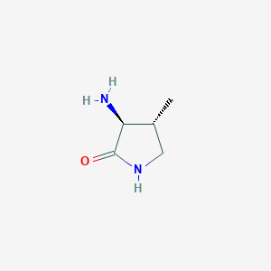 (3S,4R)-3-amino-4-methylpyrrolidin-2-one