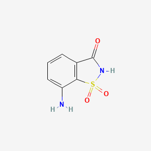 7-aminobenzo[d]isothiazol-3(2H)-one 1,1-dioxide