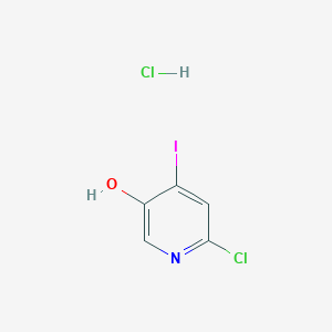 6-Chloro-4-iodopyridin-3-ol hydrochloride