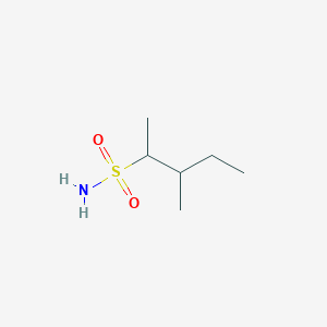 molecular formula C6H15NO2S B1527945 3-甲基戊烷-2-磺酰胺 CAS No. 1249349-30-1