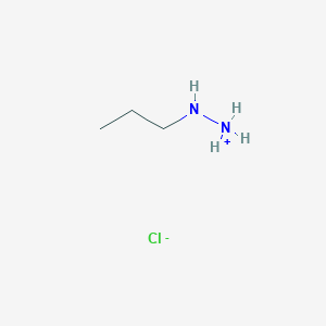 molecular formula C3H11ClN2 B152796 Propylhydrazine hydrochloride CAS No. 56795-66-5