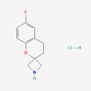 6'-Fluorospiro[azetidine-3,2'-chromane] hydrochloride