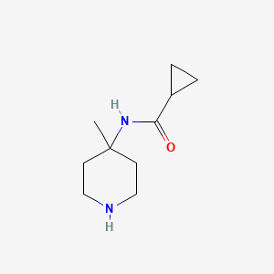 N-(4-Methylpiperidin-4-yl)cyclopropanecarboxamide