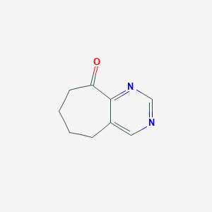 5,6,7,8-Tetrahydro-9H-cyclohepta[d]pyrimidin-9-one