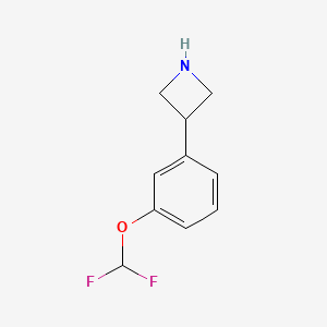 3-(3-(Difluoromethoxy)phenyl)azetidine