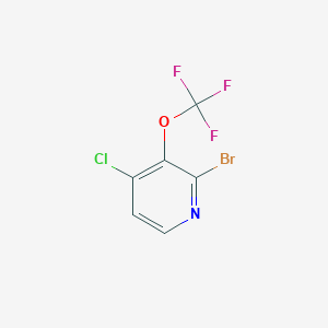 2-Bromo-4-chloro-3-(trifluoromethoxy)pyridine