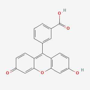 Benzoic acid, 3-(6-hydroxy-3-oxo-3H-xanthen-9-yl)-