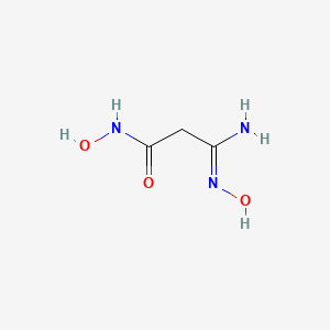 N-Hydroxy-3-(hydroxyamino)-3-iminopropanamide