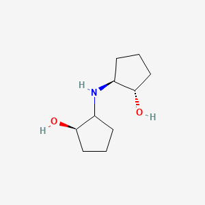 (1R)-2-(((1S,2S)-2-Hydroxycyclopentyl)amino)cyclopentan-1-ol