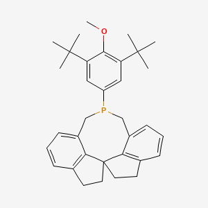 10-(3,5-ditert-butyl-4-methoxyphenyl)-10-phosphapentacyclo[10.6.1.11,4.016,19.08,20]icosa-4(20),5,7,12,14,16(19)-hexaene