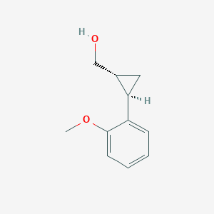 Rel-((1R,2R)-2-(2-methoxyphenyl)cyclopropyl)methanol