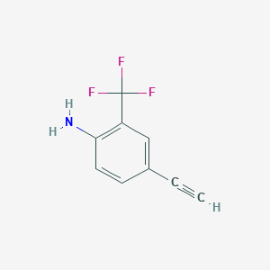 4-Ethynyl-2-(trifluoromethyl)aniline