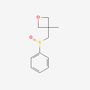 3-Methyl-3-((phenylsulfinyl)methyl)oxetane