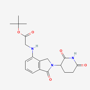 tert-Butyl (2-(2,6-dioxopiperidin-3-yl)-1-oxoisoindolin-4-yl)glycinate