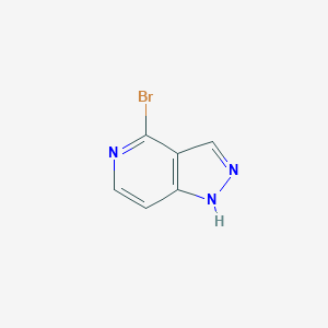 molecular formula C6H4BrN3 B1528038 4-Bromo-1H-pyrazolo[4,3-c]pyridine CAS No. 1159829-63-6