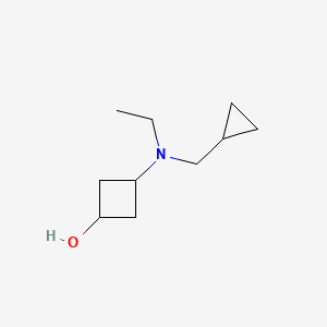 3-((Cyclopropylmethyl)(ethyl)amino)cyclobutan-1-ol