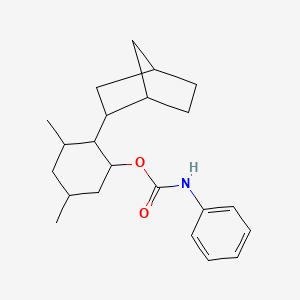 2-(Bicyclo[2.2.1]heptan-2-yl)-3,5-dimethylcyclohexyl phenylcarbamate