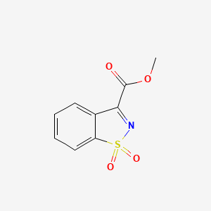 Methyl benzo[d]isothiazole-3-carboxylate 1,1-dioxide