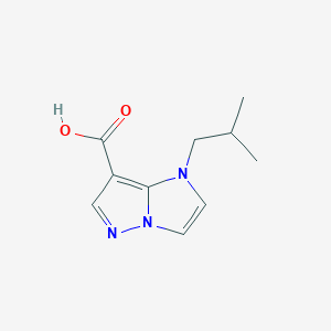 1-isobutyl-1H-imidazo[1,2-b]pyrazole-7-carboxylic acid