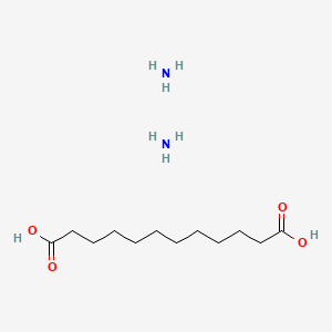 molecular formula C12H28N2O4 B1528077 Dodecanedioic acid diammonium salt CAS No. 72447-43-9