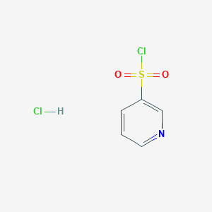 molecular formula C5H5Cl2NO2S B152811 吡啶-3-磺酰氯盐酸盐 CAS No. 42899-76-3