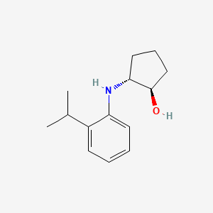 (1R,2R)-2-((2-Isopropylphenyl)amino)cyclopentan-1-ol