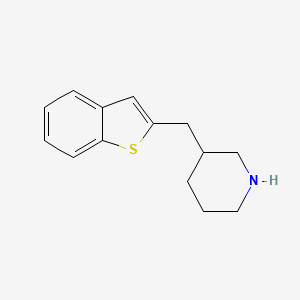 3-(Benzo[b]thiophen-2-ylmethyl)piperidine