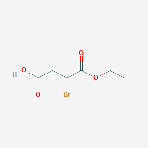 3-bromo-4-ethoxy-4-oxobutanoic acid