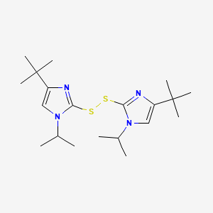 2,2'-Dithiobis(4-tert-butyl-1-isopropyl-1H-imidazole)