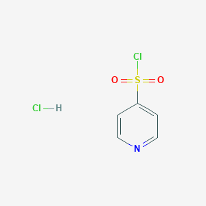 molecular formula C5H5Cl2NO2S B152813 吡啶-4-磺酰氯盐酸盐 CAS No. 489430-50-4