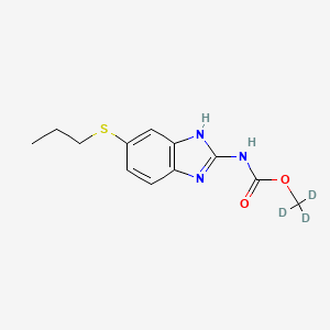 molecular formula C12H15N3O2S B1528130 阿苯达唑 D3 CAS No. 1353867-92-1