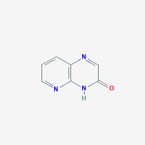 B152814 Pyrido[2,3-b]pyrazin-3(4H)-one CAS No. 35252-02-9