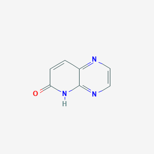 B152815 Pyrido[2,3-b]pyrazin-6(5H)-one CAS No. 35808-45-8