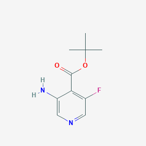 tert-Butyl 3-amino-5-fluoroisonicotinate