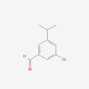 molecular formula C10H11BrO B1528178 3-Bromo-5-isopropylbenzaldehyde CAS No. 1112210-93-1