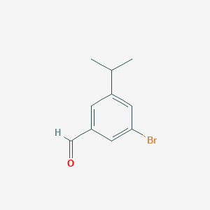 molecular formula C10H11BrO B1528178 3-溴-5-异丙基苯甲醛 CAS No. 1112210-93-1