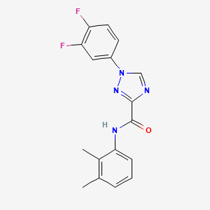 1-(3,4-difluorophenyl)-N-(2,3-dimethylphenyl)-1H-1,2,4-triazole-3-carboxamide