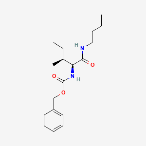 molecular formula C18H28N2O3 B1528192 N-Butyl L-Z-isoleucinamide CAS No. 1423037-56-2