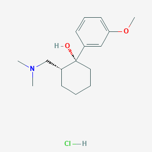 molecular formula C16H26ClNO2 B015282 Tramadol hydrochloride CAS No. 148229-78-1