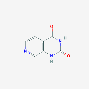 molecular formula C7H5N3O2 B152821 吡啶并[3,4-d]嘧啶-2,4(1H,3H)-二酮 CAS No. 21038-67-5