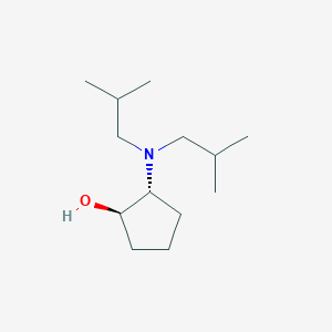 (1R,2R)-2-(Diisobutylamino)cyclopentan-1-ol