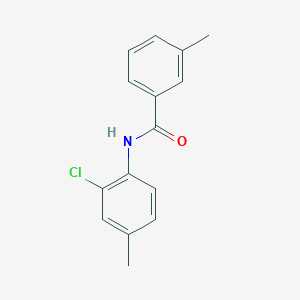 N-(2-chloro-4-methylphenyl)-3-methylbenzamide