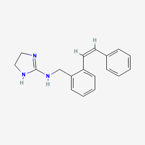 N-[2-(2-phenylvinyl)benzyl]-4,5-dihydro-1H-imidazol-2-amine