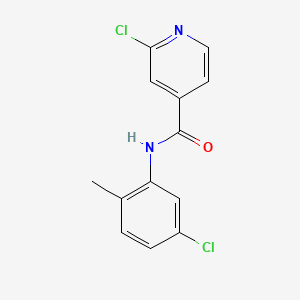 2-chloro-N-(5-chloro-2-methylphenyl)isonicotinamide