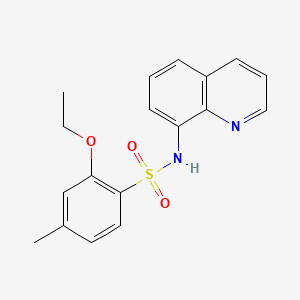 2-ethoxy-4-methyl-N-(8-quinolinyl)benzenesulfonamide