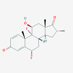 molecular formula C20H24F2O3 B152829 氟美松 17-酮 CAS No. 25256-97-7