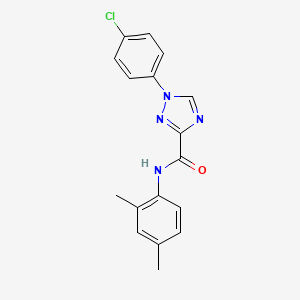 1-(4-chlorophenyl)-N-(2,4-dimethylphenyl)-1H-1,2,4-triazole-3-carboxamide