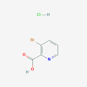 molecular formula C6H5BrClNO2 B1528292 3-Bromopyridine-2-carboxylic acid hydrochloride CAS No. 1403967-63-4